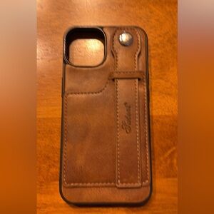 iPhone case with card slot